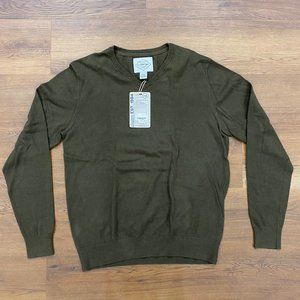 St. John's Bay Green Mens Sweater NWT